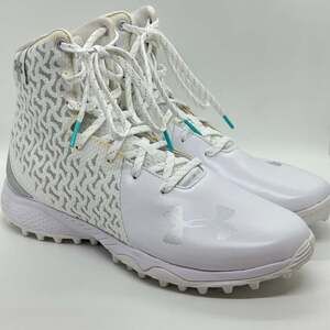 NEW! Under Armour Lacrosse Turf Cleats White Women's 9.5